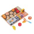 thumbnail image 4 of Play Cutting Food Kitchen Toy, Develop Patience Fruits Suitable Size Vegetables Pretend Play Food Cutting Set  For School Use, 4 of 8