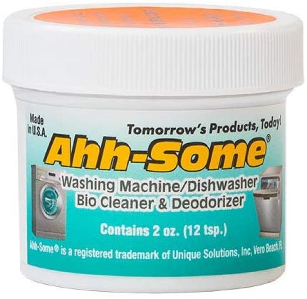 AhhSome Washing Machine Cleaner Top Load & Front Load Dishwasher, BioCleaner