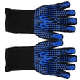 thumbnail image 5 of 1 par de guantes aislantes térmicos para barbacoa, guantes protectores para horno microondas, guantes para horno, 5 of 5