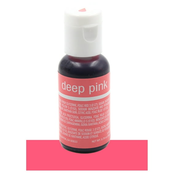 Chefmaster Liqua-Gel Food Color .70 oz Deep Pink