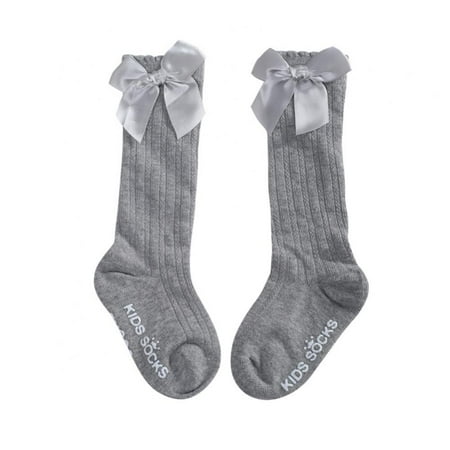 

BULLPIANO 0-3Y Bow Tie Socks Baby Princess Socks Fashion Princess Socks Cute Princess Socks Baby Fashion Socks Baby Cute Socks(1pair)
