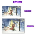 thumbnail image 5 of Merry Christmas English Setter Snowy Winter with Gifts Tree Decorations Indoor Rug Dog Lover Carpet Living Bed Room Sofa Home Decor - 12020, 5 of 5