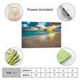 thumbnail image 2 of Beautiful Sunrise at The Most Famous Lanikai Beach in Kailua, Oahu Hawaii Canvas Print - Beach Canva Poster for Room Aesthetics Canvas Wall Art Poster, 2 of 7