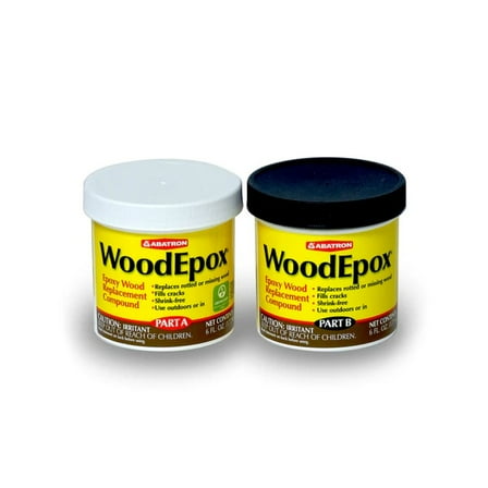 Abatron: WoodEpox® Structural 2-Part Epoxy Adhesive - 12 Ounce Set