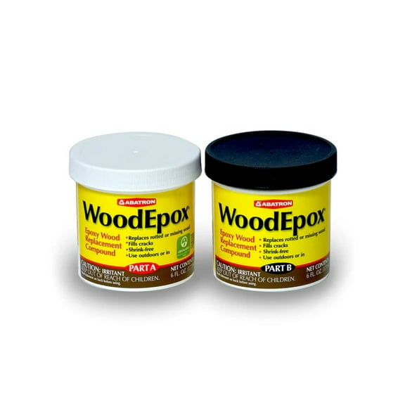 Abatron: WoodEpox® Structural 2-Part Epoxy Adhesive - 12 Ounce Set