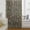 Dark Brown, variant on Sage Green Floral Boho Sheer Curtains 45 Inches Long for Living Room/Bedroom, Ethnic Tribe Abstract Art Flower Rod Pocket Voile Kitchen Curtains & Drapes Window Treatment 1 Panel, 52"W x 45"L