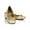Gold Pu, variant on 013-Ballet, 0" Heel Ballet Slipper
