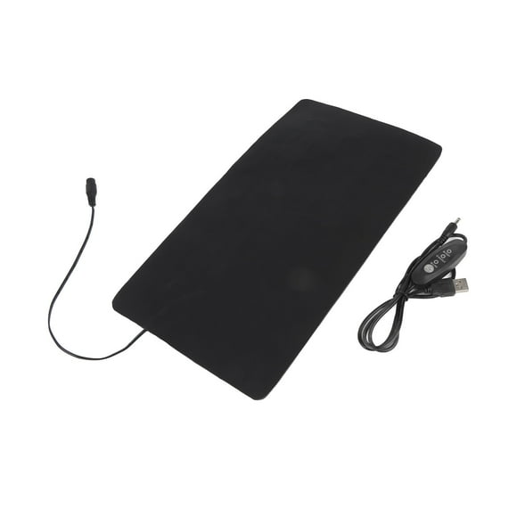 Seedling Heat Mat, 3 Gear Adjustable Temperature Germination Station Heat Mat, Warm Hydroponic Heating Pad for Indoor Home Gardening Seed Starter, PU Leather Heating Pad