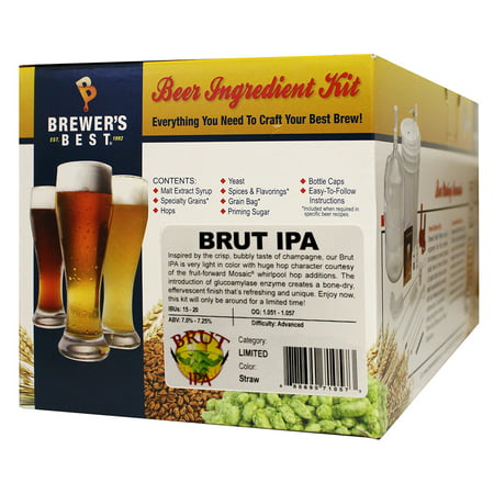 Brewer's Best Brut IPA Limited Five Gallon Beer Making Ingredient