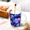 thumbnail image 3 of Yiaed crystal Skull flower star Print Ceramics Coffee,Large Handle Design,Extra Large Tea and Coffee Cup for Office and Home Mugs, 3 of 6