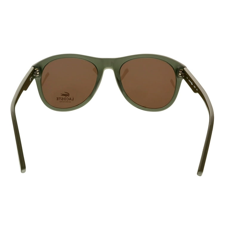 Lacoste L746S 315 Olive Green Round Sunglasses - Walmart.com