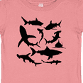 thumbnail image 4 of Inktastic School of Sharks Boys or Girls Baby T-Shirt, 4 of 5