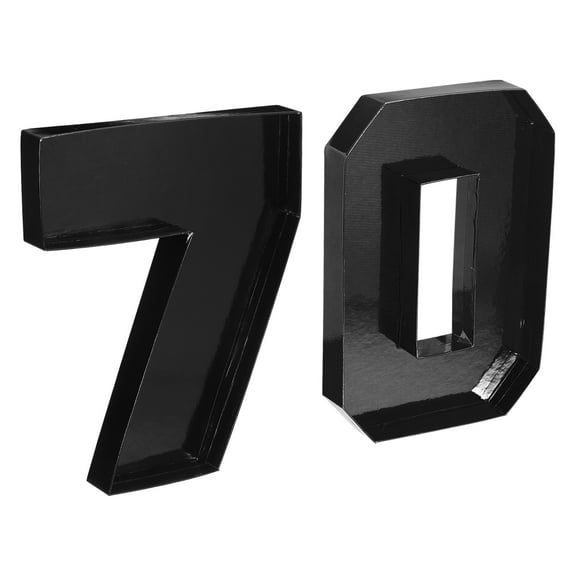 Uxcell Cardboard Number Set, Paper Box Tray Container for Charcuterie Chocolate Candy Birthday Party Decorations 70