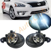 Left&Right Front Bumper Lights LED Fog Lamps For Nissan Altima Teana 2007-2020