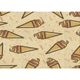 thumbnail image 1 of Ahgly Company Machine Washable Indoor Rectangle Transitional Khaki Gold Area Rugs, 2' x 3', 1 of 7