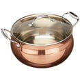 thumbnail image 4 of Oster Carabello 9 pc Copper Colored Stainless Steel Cookware Set Tempered Glass Lids, 4 of 4