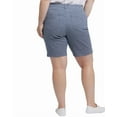 thumbnail image 2 of NYDJ womens  Plus Ella Malaga Stripe short, 20W, 2 of 3