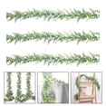 thumbnail image 3 of GOOHOCHY 3 piezas de plantas artificiales decorativas resistentes al desgaste, hojas colgantes, decoración de primavera para el hogar., 3 of 7