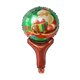 thumbnail image 4 of Globos de mano de Navidad para niños, 10 piezas, Papá Noel, muñeco de nieve, alce, campana de aire, juguetes inflables, decoración de Navidad, 2023, 4 of 4