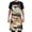 Asian Goldfish, variant on Hand Drawn Swirl Doodle Kitchen Apron with 2 Pockets Adjustable waterproof Cooking Aprons for Women Men Chef