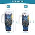 thumbnail image 3 of DIXRUYEE Steel Water Bottles Tumbler Creative Radiant Trees Of Life Pattern 40oz/30oz, 3 of 9