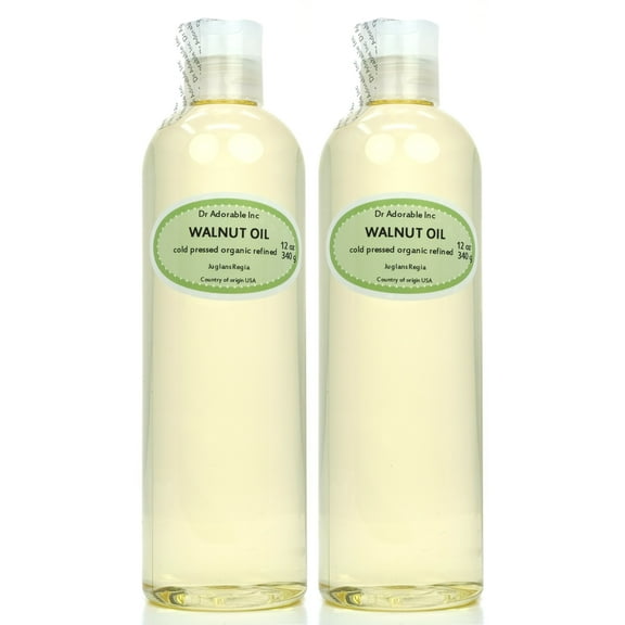Dr Adorable - 24 oz - Walnut Oil - 100% Pure Natural Organic Cold Pressed (2 of 12 oz)