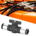 thumbnail image 3 of Equipo Neumático Conector Neumático De Herramienta De Conexión Rápida De Doble Cara Negra Para El Hogar ANGGREK Hardware, 3 of 8
