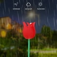 thumbnail image 5 of Vikakiooze Solar Garden Decorative Lights, Simulated Tulips Windmill Lights , Outdoor Solar Ground Lights That Can Dance With The Wind, 5 of 8
