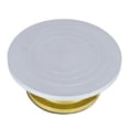 thumbnail image 4 of Cergrey Cake Stand,Thickened Plastic Steel Cake Turntable 360° Rotating Cake Decorating Stand For Home Dessert Shop,Cake Turntable, 4 of 8