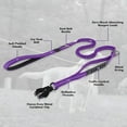 thumbnail image 7 of GASTROPOD Tactical Dog Leash Heavy Duty 4-6Ft Shock Absorbing Bungee Dog Leash with 2 Padded Handle Metal Carabiner Clip Car Seatbelt Strong No Pull Dog Leash for Medium Large Dogs, 7 of 7