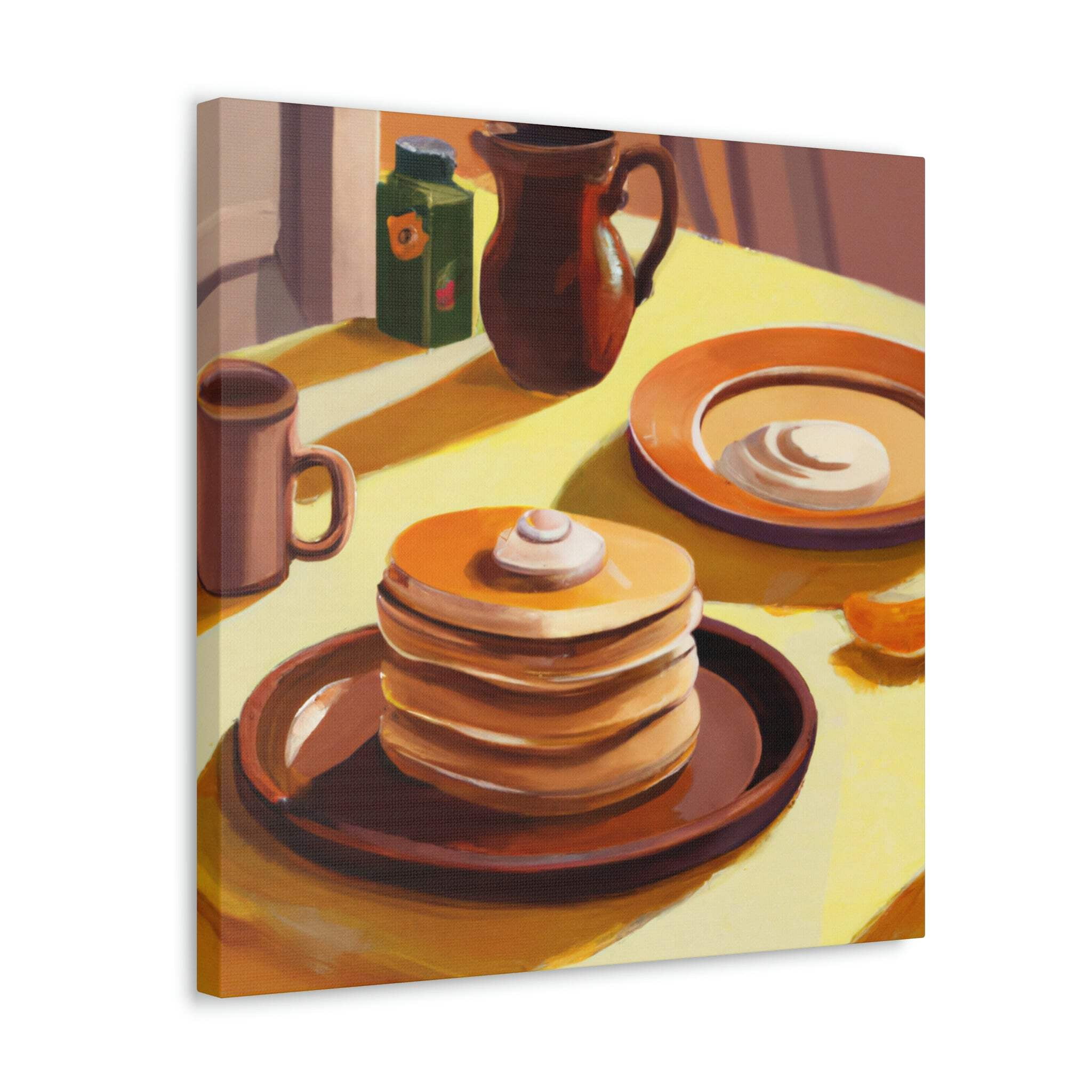 Pancakes in Neoclassicism - Canvas