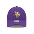 thumbnail image 2 of Women's New Era Purple Minnesota Vikings Simple 9FORTY Adjustable Hat, 2 of 6