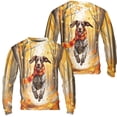 thumbnail image 3 of Welcome Fall German Shorthaired Pointer Strolling Through the Autumn Maple Forest All Over Print 3D Sweatshirt Unisex Merch GSP Lover Dog Gift - 12012, 3 of 6