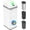 Chalk White, variant on iTouchless 13 Gallon Sensor Trash Can with Lid, Pet Lock & Odor Filter, Patented Automatic 50L Stainless Steel Kitchen Garbage Bin, Touchless Motion Activated, Fingerprint-Proof Wastebasket, Silver