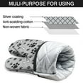 thumbnail image 7 of Cute Oven Mitts,Paw Prints and Bones Oven Mitt 2-Pack Set,Kitchen Gloves for Oven,Heat Resistant Oven Mitts 7.7"x12", 7 of 7