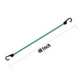 thumbnail image 6 of Hyper Tough 2 Pack 48 " Standard Bungee Cords, Rubber, Green Color, 6 of 13
