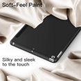 thumbnail image 3 of Étui pour iPad 9.7 Pouces (6e/5e Génération, 2018/2017), Étui Rigide Protectrice avec Support Doux, Réveil/sommeil Automatique (Noir), 3 of 4