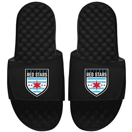 

Youth ISlide Black Chicago Red Stars Primary Logo Slide Sandals