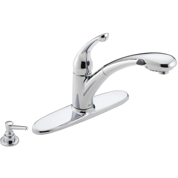 Delta Faucet Company 470 Promo Dst Single Handle Pull Out Kitchen