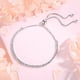 thumbnail image 1 of Pulsera de plata esterlina S925 para mujer, diseño sencillo de estudiante, pulsera de lujo ligera, 1 of 3
