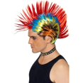 thumbnail image 1 of Smiffys Perruque Mohawk Punk de Rue des Années 80, 1 of 1