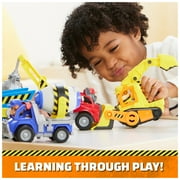 PAW Patrol, Rubble & Crew Toy Bulldozer Vehicle with Collectible Action Figure, for Kids Ages 3 and up