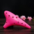 thumbnail image 4 of Idea de regalo de ocarina Alto C de plástico de 12 agujeros para músico principiante, fácil de aprender, 4 of 5