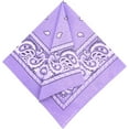 thumbnail image 2 of ZEN 3 PCS 100% Cotton Bandana for Men & Women 22" x 22" Paisely Pattern Handkerchief Headband Scarf, 2 of 10
