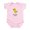 Petal Pink, variant on CafePress - Chick Infant Bodysuit - Baby Light Bodysuit, Size Newborn - 24 Months