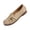 Beige, variant on EKVAHL Women's Orthopedic Slip On Loafers, Soft Faux Leather Arch Support Dress Shoes, Wide Toe Box Wedding Office Daily Loafers Yellow