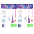 thumbnail image 2 of Hanging Crafts, DIY  Painting, Feather Pattern Clear Cutting  Bookmarks, Kids DIY Lovers For Beginners  Painting Lovers, 2 of 8