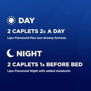 Lipo-Flavanoid Plus Day and Night Combo Kit Caplets, To Reduce Ear Ringing, 90 Ea