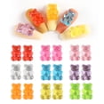 thumbnail image 2 of Juego de accesorios de Arte de Uñas 3D de oso pequeño lindo, joyería colgante de manicura DIY, suministros de Uñas profesional para decoración de Uñas 3D, 18 piezas, 2 of 4