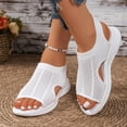 thumbnail image 5 of YOUYEDIAN Orthopedic Sandals for Women Beach Open Toe Arch Support Shoes Summer Comfy Slip on Non Slip Casual Slippers, 5 of 7